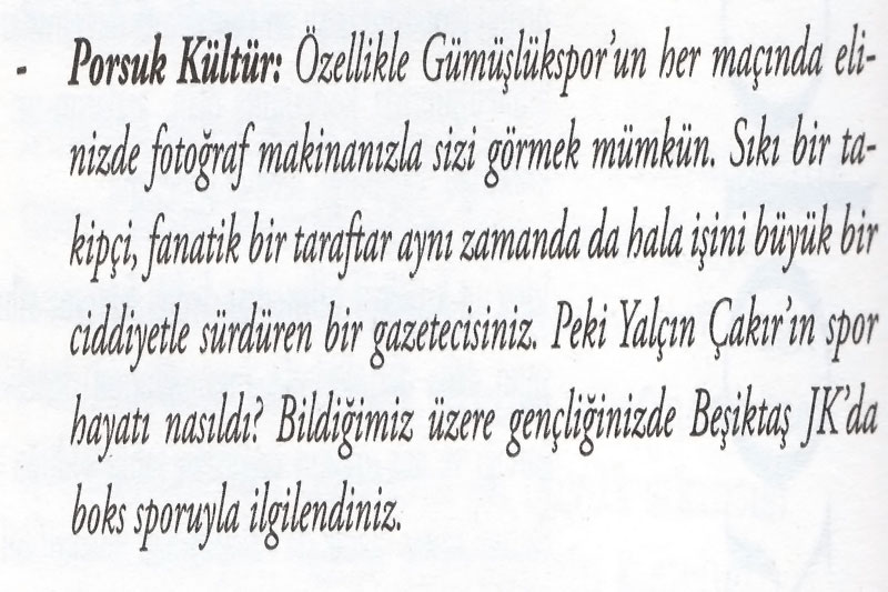 Porsuk Kültür Yalçın Çakır röportajı detay sayfa 12