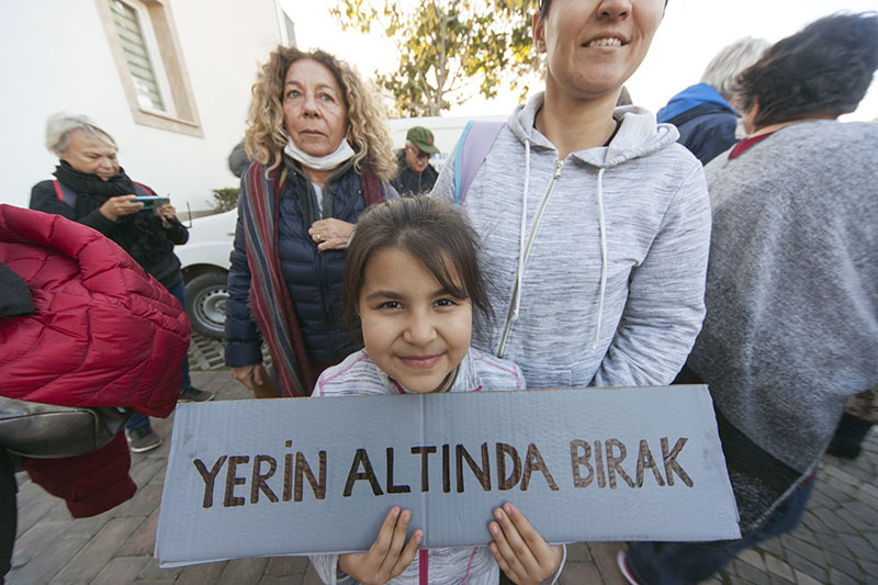 Gümüşlük'te İklim Acil Çağrısı etkinliği 12