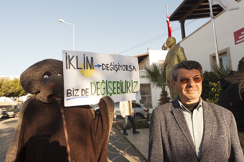 Gümüşlük'te İklim Acil Çağrısı etkinliği düzenlendi 4