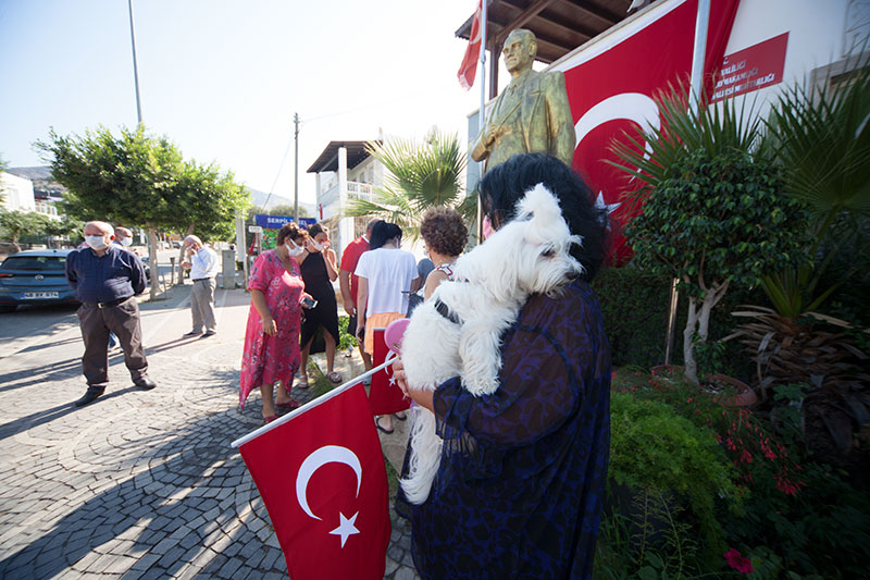 Gümüşlük'te Zafer Bayramı coşkusu 4