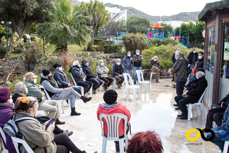 Koyunbaba plajına terfi istasyonu toplantısı