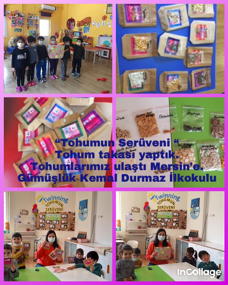 “TOHUMUN SERÜVENİ” adlı eTwinning projesi