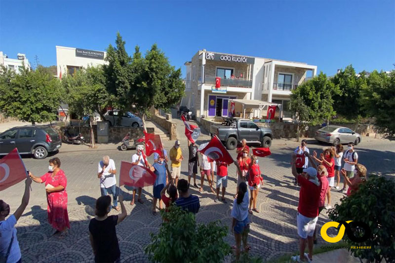 Gümüşlük'te Zafer Bayramı coşkusu 10