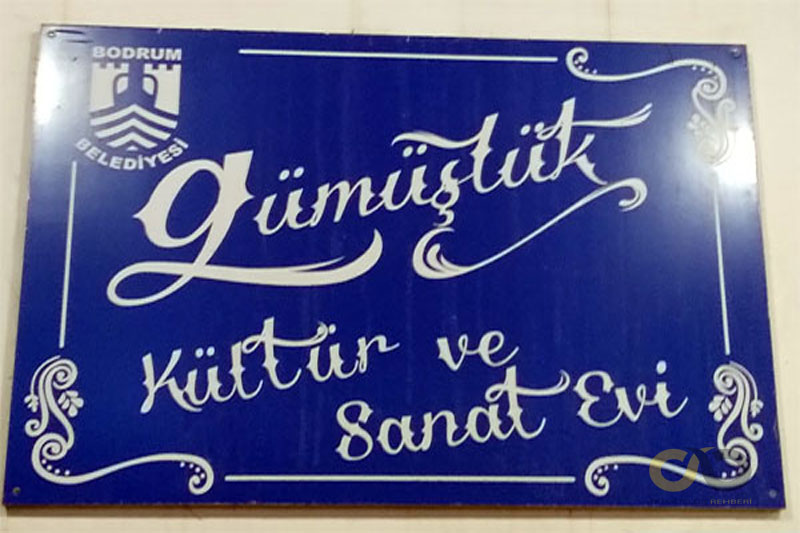 Gümüşlük Kültür ve Sanat Evi depo oldu