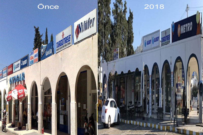 Turgutreia otogar önce, sonra