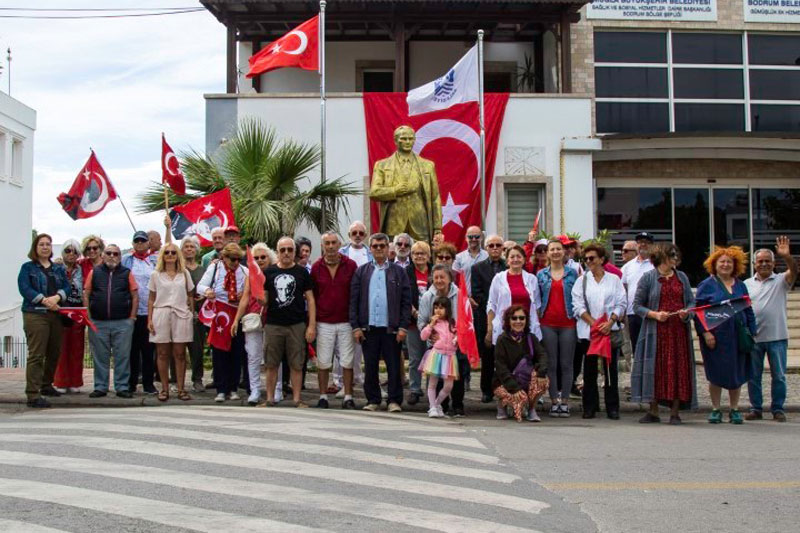 Gümüşlük'te 19 Mayıs kutlaması 2