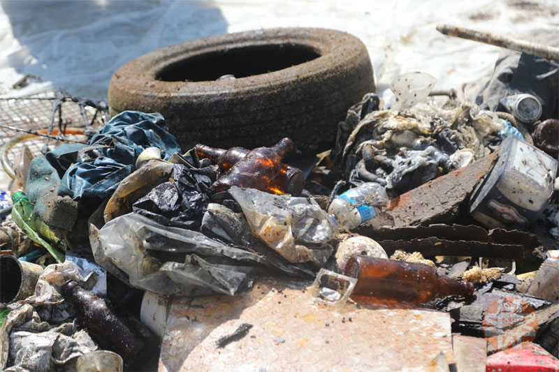 Seabed cleaning in Gümüşlük