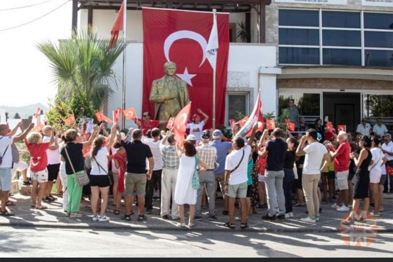 Gümüşlükte 30 Ağustos Zafer Bayramı kutlaması 1