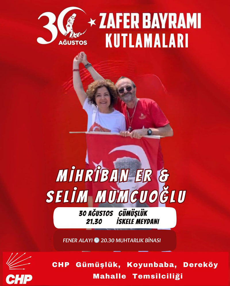 Gümüşlük 30 Ağustos kutlamaları, 2025