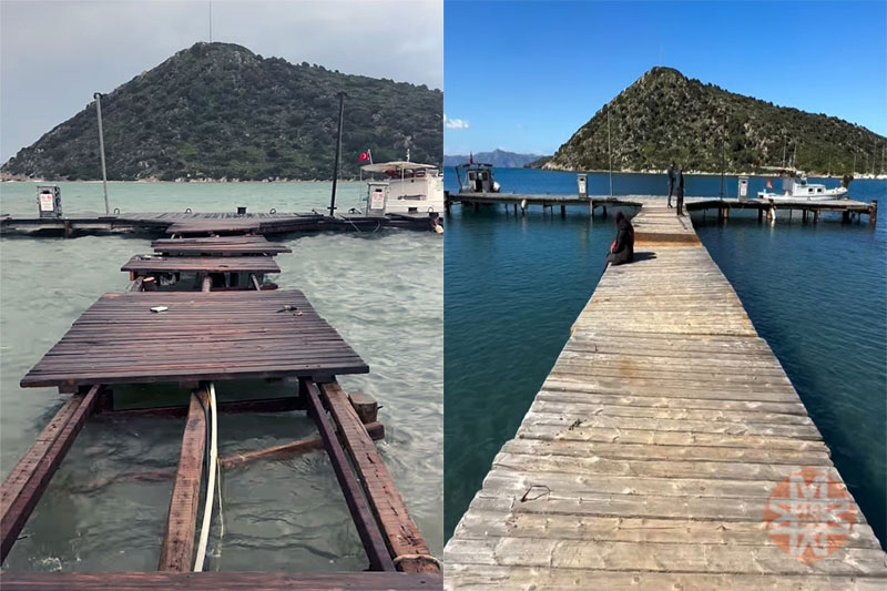 Gümüşlük İskelesi, Şubat 2026