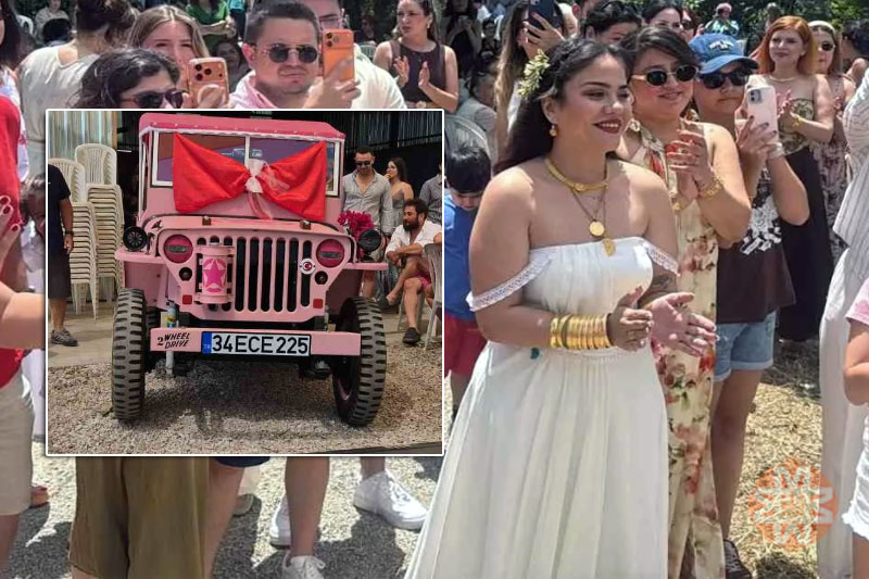 Surprise Gift for the Bride from Gümüşlük