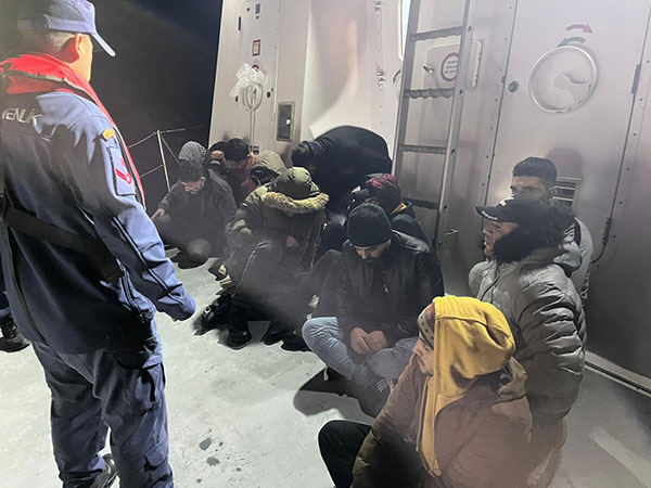Bodrum açıklarında göçmen operasyonu, arşiv - GHA