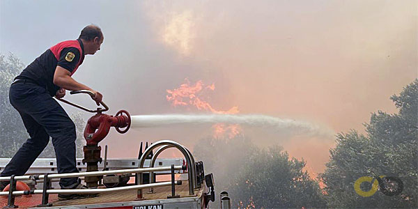 Datca orman yangını, 13 Temmuz 2022, GHA