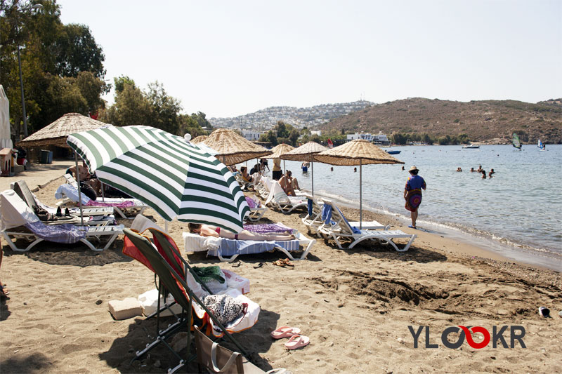 Gümüşlük Çayıraltı Halk Plajı - Ağustos 2018 - Fotoğraf: Ulaş Fıratlı