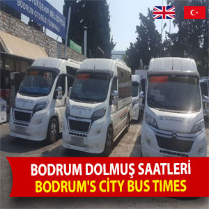 Bodrum dolmuş saatleri 1