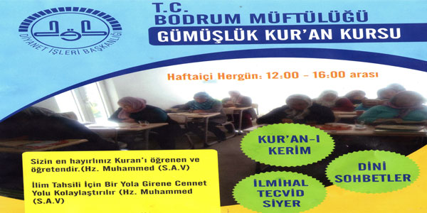 Gümüşlük kurs, Gümüşlük kurslar