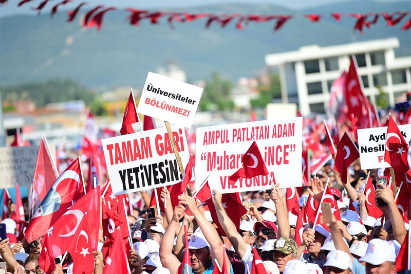 Cumhurbaşkanı Adayı Muharrem İnce Muğla’da 3