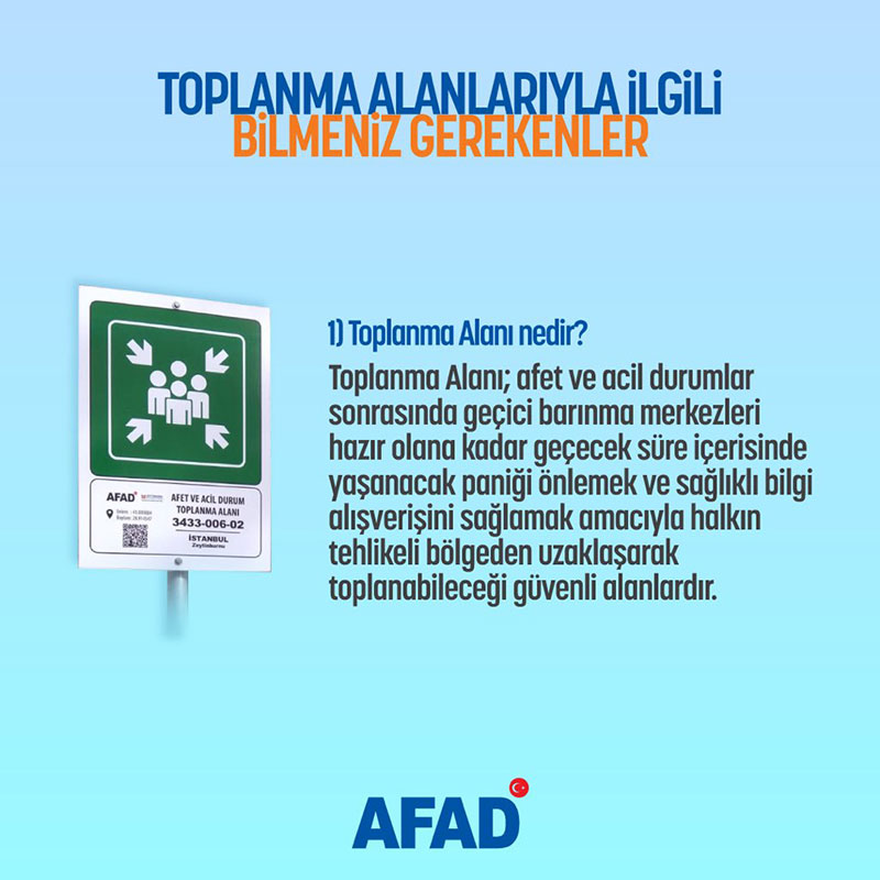 Muğla'nın afet toplanma alanları 3