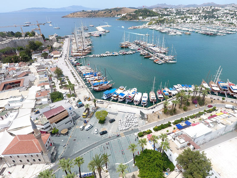 Bodrum Limanı’na son dokunuşlar 1