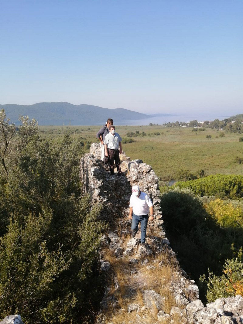 Muğla Valisi Orhan Tavlı İdyma Antik Kenti'nde 4