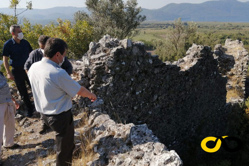 Muğla Valisi Orhan Tavlı İdyma Antik Kenti'nde 5