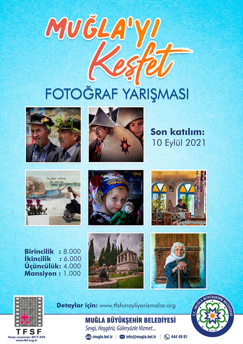 Muğla'yı keşfet Ulusal Fotoğraf Yarışması