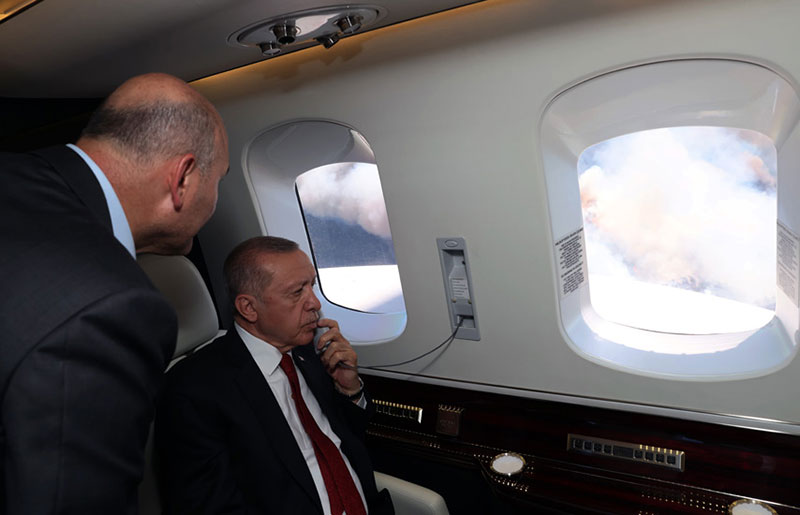 Cumhurbaşkanı Recep Tayyip Erdoğan Marmaris'te - 22 Haziran 2022