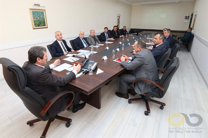 Muğlalı iş insanları, Muğla Valisi Orhan Tavlı toplantı, 20 Şubat 2023 - GHA 3