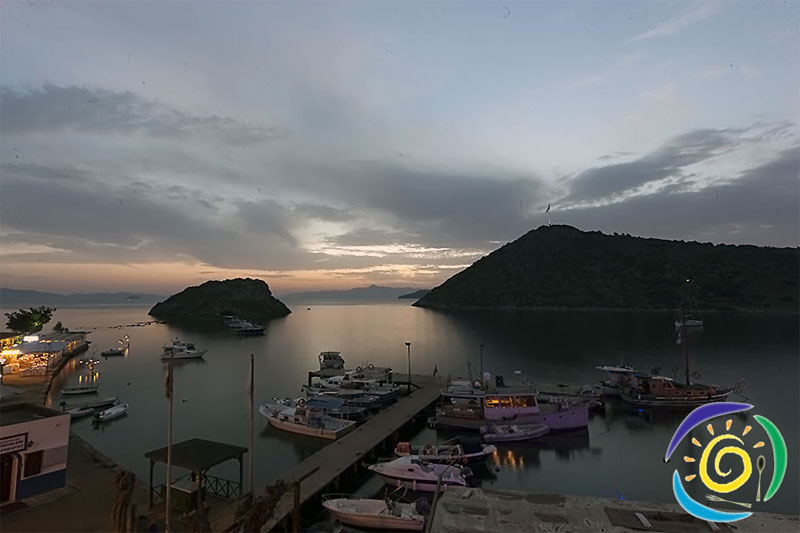 Gümüşlük Yemek Evi Restoranı manzara 1