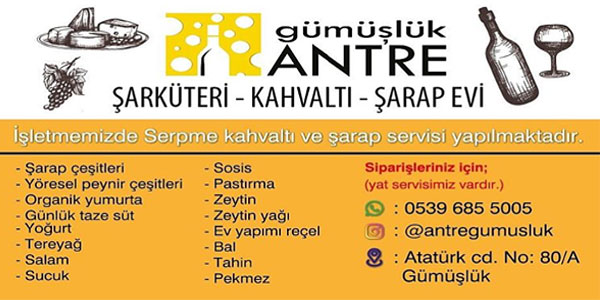 Gümüşlük Şarküteri, Antre Şarküteri