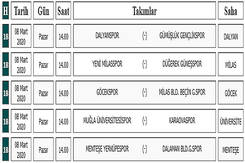 Gümüşlükspor 3 - 1 Yeni Milasspor