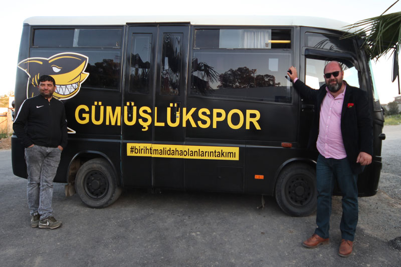 Gümüşlükspor otobüsü