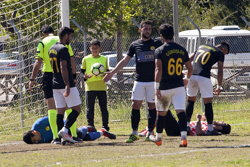 Göcek Belediyespor 3 - 3 Gümüşlükspor futbol maçı 22