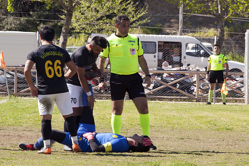 Göcek Belediyespor 3 - 3 Gümüşlükspor futbol maçı 23