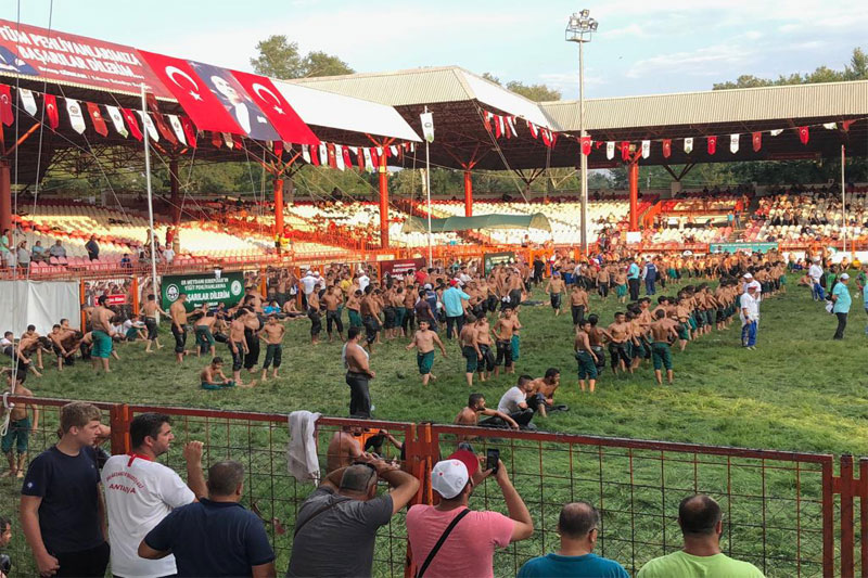 Muğla'lı güreşçi Kırkpınar’da ikinci oldu 1