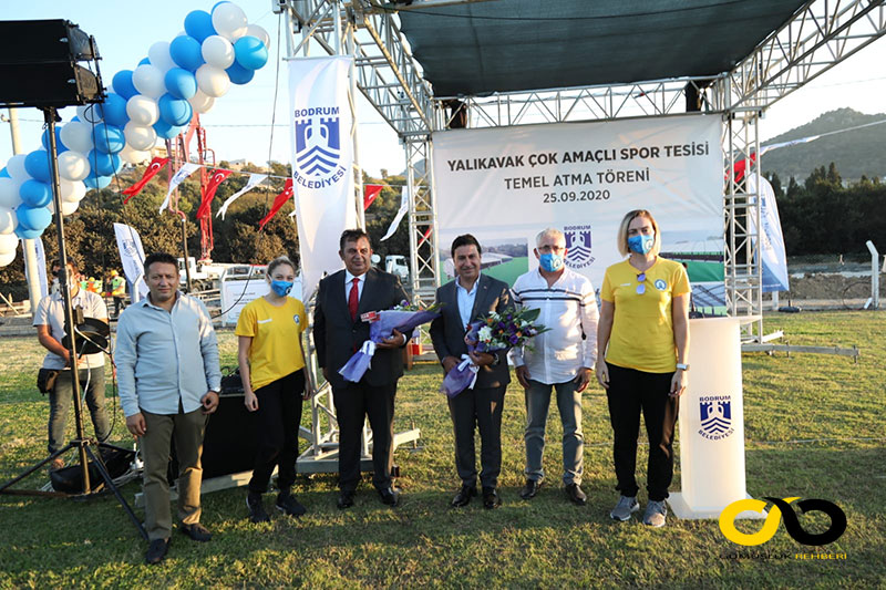 Yalıkavak Çok Amaçlı Spor Tesisi'nin temeli atıldı 4