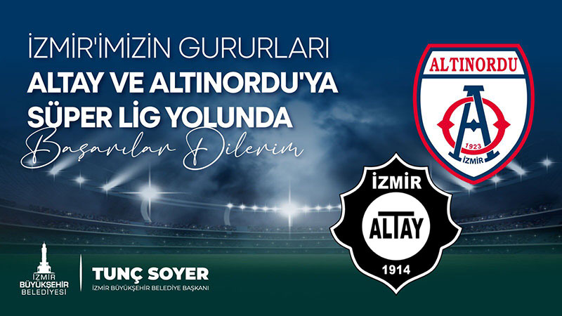 Finalin adı İzmir; Altay ile Altınordu finale yükseldi