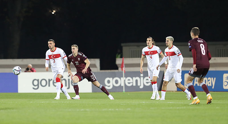Letonya 1-2 Türkiye 2