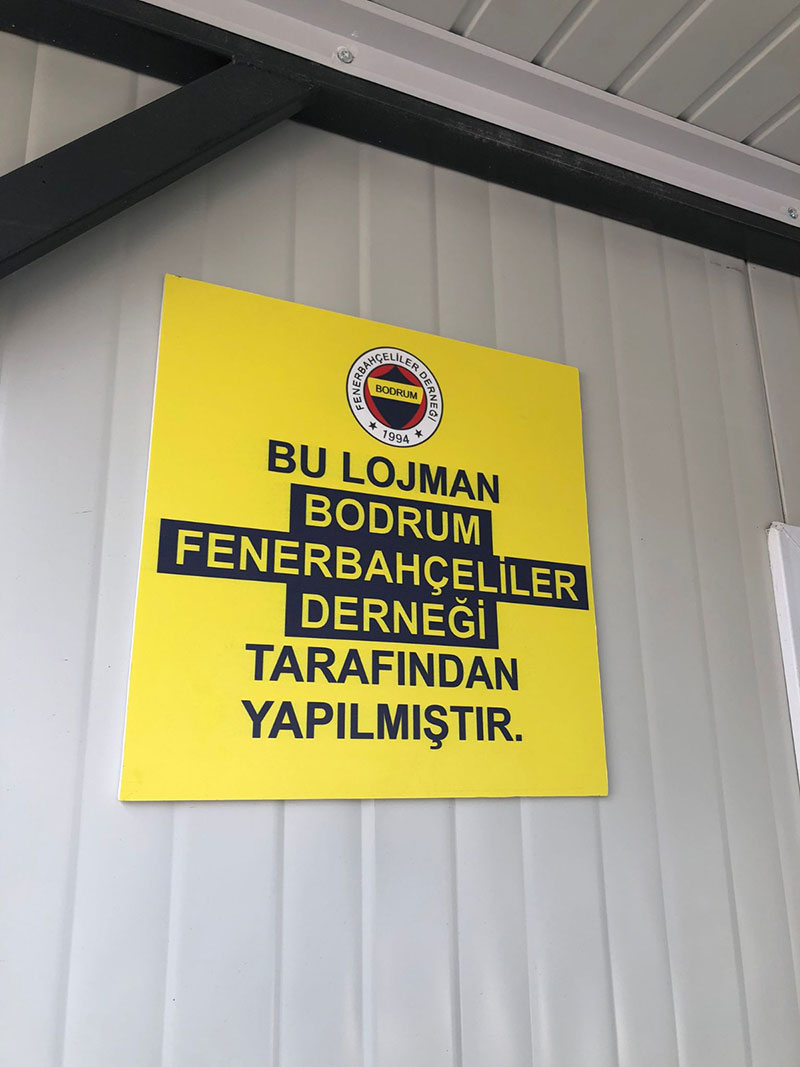 Bodrum Fenerbahçeliler Derneği'nden anlamlı destek 2