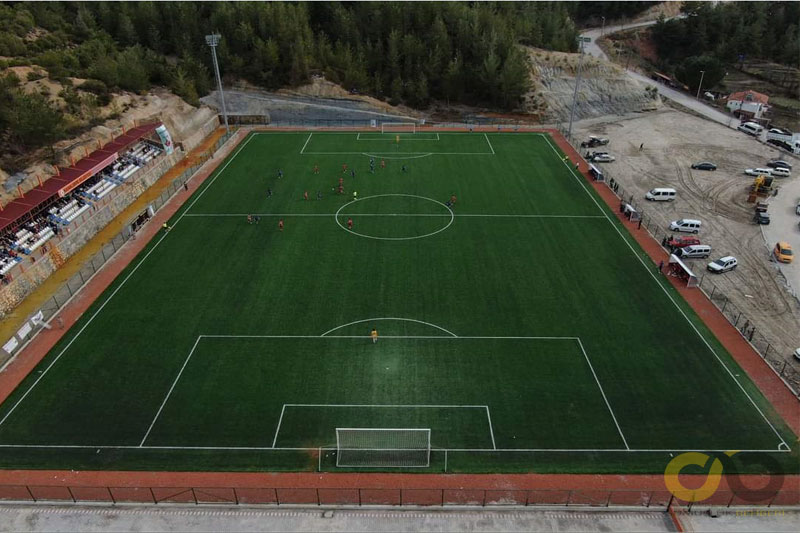 Menteşe Yerküpe Beşpınarspor sahası, Şubat 2022 - GHA