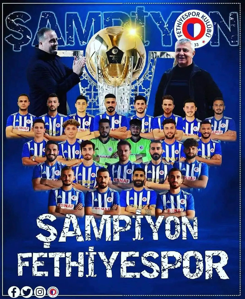 Fethiyespor 2. lige yükseldi