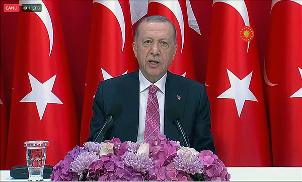 Cumhurbaşkanı Recep Tayyip Erdoğan, GHA