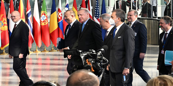 Cumhurbaşkanı Recep Tayyip Erdoğan, NATO Olağanüstü Liderler Zirvesi