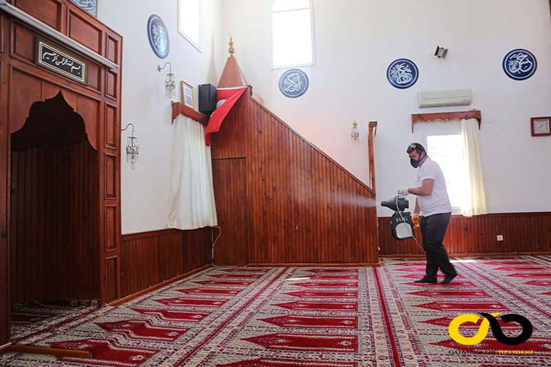 Bodrum camilerinde temizlik ve dezenfektan 3