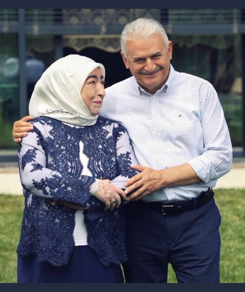 son Başbakan, AKP İzmir Milletvekili Binali Yıldırım ve eşi Semiha Yıldırım