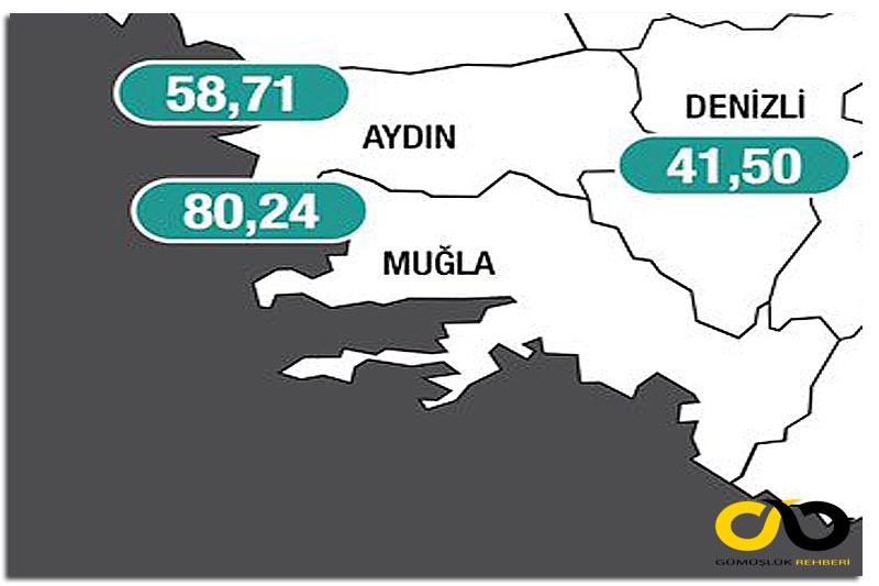 6 - 12 Mart haftası koronavirüs vaka sayıları Muğla - GHA