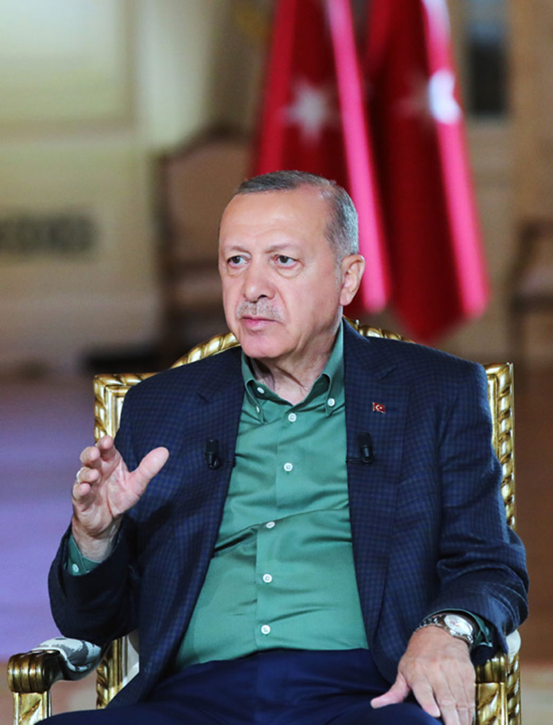 Cumhurbaşkanı Recep Tayyip Erdoğan, 04.08.2021