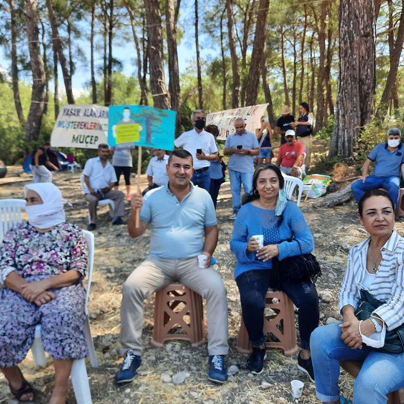 Milas İkizköy’de, Akbelen ormanları 2