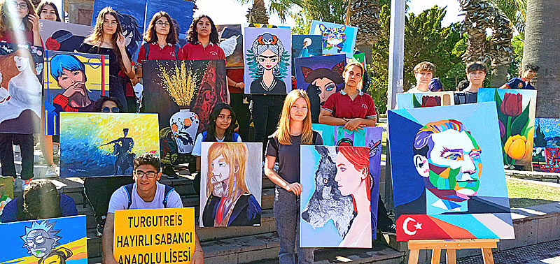 Exhibition from Turgutreis Benevolent Sabancı High School students 2