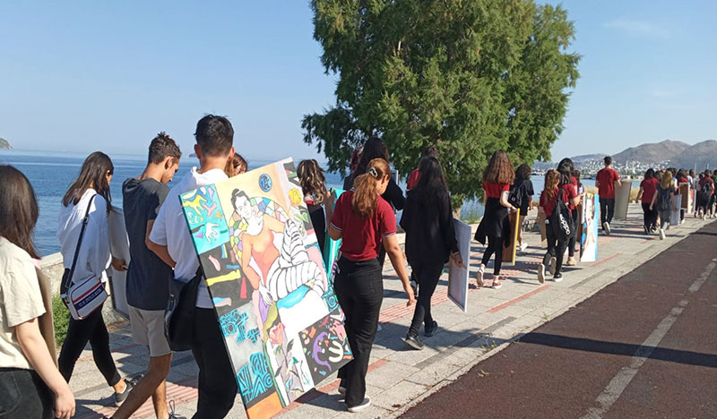 Turgutreis Hayırlı Sabancı Anadolu Lisesi öğrencilerinden sergi 2